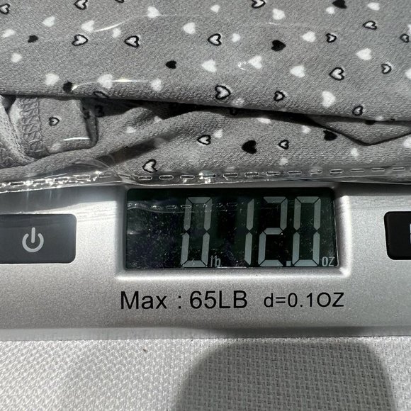 Adrianna Papell Top Size 2X Gray Hearts Stretchy 3/4 Pleated Sleeve Round Neck - Picture 14 of 14